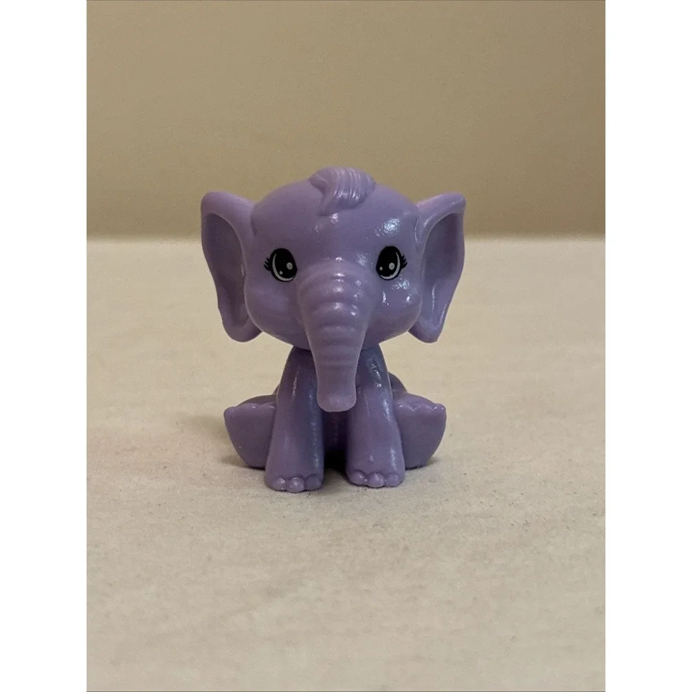 Barbie Pet Animals Lot of 10 Plastic Vinyl Figures Elephant Giraffe Monkey Pig